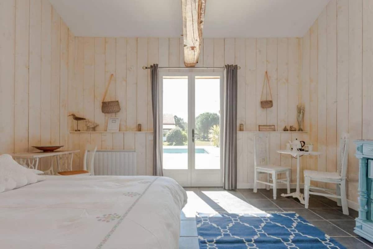 Bed and Breakfast Domaine De La Grange Carcans Exterior foto