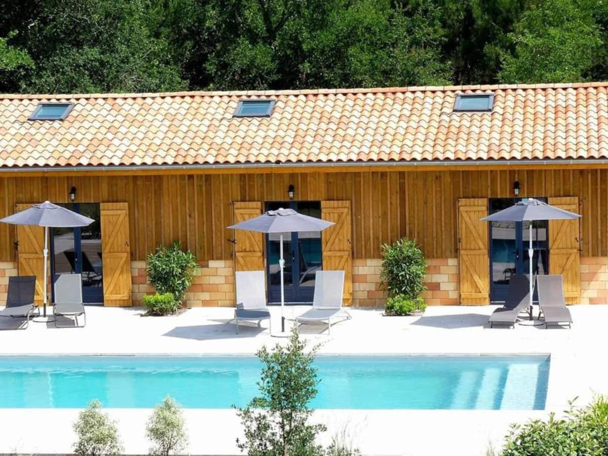 Bed and Breakfast Domaine De La Grange Carcans Exterior foto